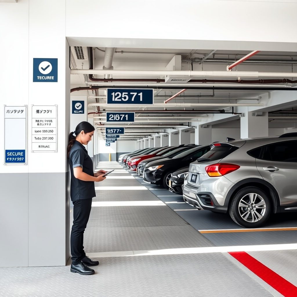 ガレージの外観